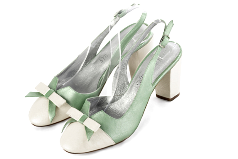 Mint green dress shoes for women - Florence KOOIJMAN